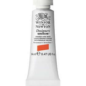 Winsor & Newton Designers Gouache 14ml – Orange lake deep 452