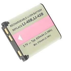 Batteriexperten Kompatibelt med Olympus X-750, 3.6V (3.7V), 620 mAh