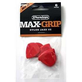 Jim Dunlop Max-Grip Jazz III Nylon 471P3N 6-pack