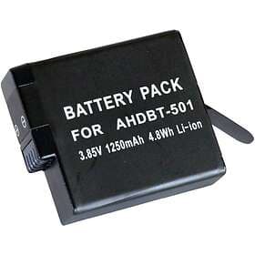 Batteriexperten Batteri till GoPro Hero 5 / 6 / 7 mfl