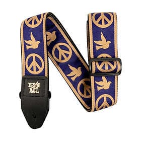 Ernie Ball EB-4699 Peace Love Dove Strap Beige Blue
