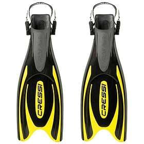 Cressi Frog Plus Diving Fins Gul,Svart EU 39-41