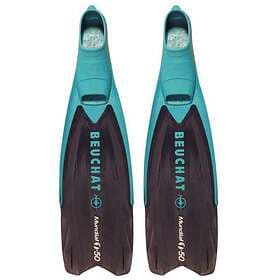 Beuchat Mundial One 50 Spearfishing Fins Blå,Svart EU 39-40