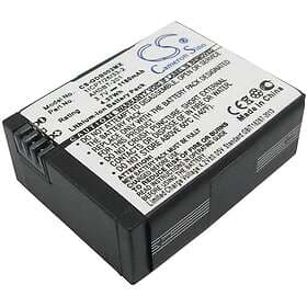 Batteriexperten Batteri AHDBT-301 för GoPro, 3.7V, 1180 mAh