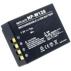 Batteriexperten Kompatibelt med Fujifilm FinePix X-T20, 7.4V (7.2V), 850 mAh