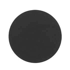 Lind DNA Circle Glasunderlägg Nupo, Ø10 cm, Svart Läder