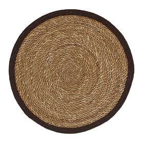 Dixie Emil Bordsunderlägg Ø40 cm, Brun Jute