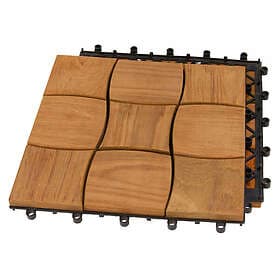 Trall Teak Deltaplattan I 30x30cm 11st/förp