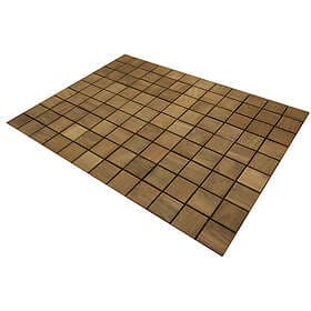 Trall Teak Deltaplattan H 30x30 11st/förp