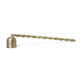 Ferm Living Twist ljussläckare brass