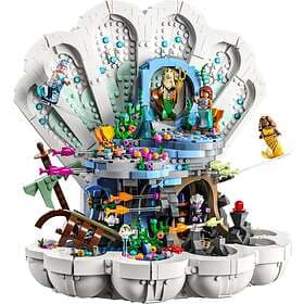 LEGO Disney 43225 Den lilla sjöjungfrun – kungligt snäckskal