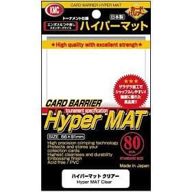KMC Sleeves - Hyper Mat Clear