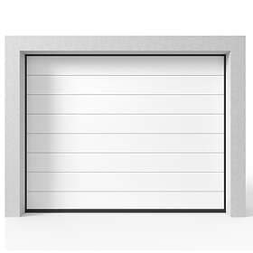 Skånska Byggvaror Garageport Takskjutport Modern Panel Vit, 2400x2000 605012
