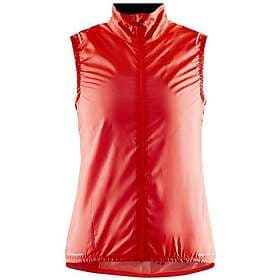 Craft Essence Light Wind Gilet Orange XS Kvinna