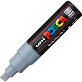 Posca Marker , nr. PC-8K, spets 8 mm, grå, 1 st.