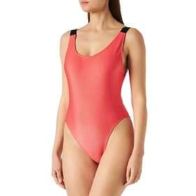Calvin Klein Intense Power Rib Scoop Swimsuit (Dam)