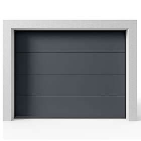 Skånska Byggvaror Garageport Takskjutport Modern Slät Antracit, 2500x2125 605025