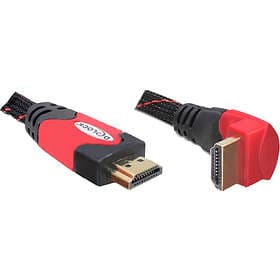 DeLock HDMI - HDMI High Speed with Ethernet (angled) 5m