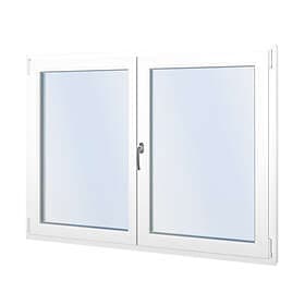 Skånska Byggvaror PVC Classic, inåtgående Sidohängt fönster TW3211D