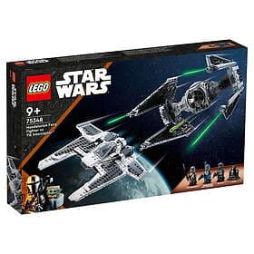 LEGO Star Wars 75348 Mandalorian Fang Fighter vs TIE Interceptor