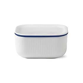 Royal Copenhagen White Fluted smörask 6,8 cm