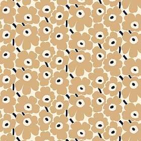 Marimekko Pieni Unikko vaxduk Naturvit-beige-mörkblå