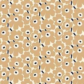 Marimekko Pieni Unikko vaxduk Naturvit-beige-mörkblå