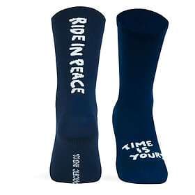 Pacific Socks Socks Ride In Peace Socks Blå EU 42-45 Man