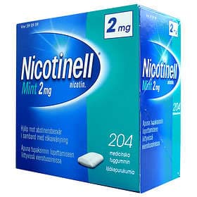 Nicotinell Mint Tuggummi 2mg 204st