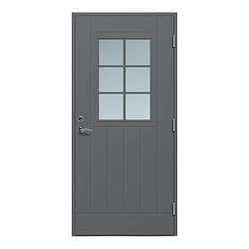 Nordiska Fönster Ytterdörr Tempo Classic 10x21 V Grå L14CTMG1021VH