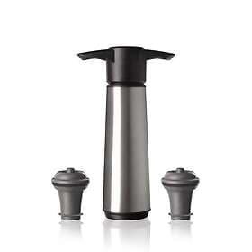 Vacuvin Wine Saver Vinpump + 2 Stopper (Rostfri)