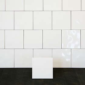 Arredo Kakel Color Vit Vågig Blank 20x20 cm 255007