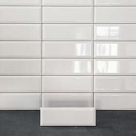 Arredo Kakel Metro Biselado Blank Vit 10x30 cm PT03792