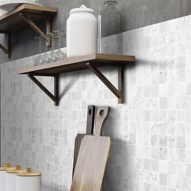 Arredo Mosaik Marmor Carrara Matt Vit 5x5 cm 267740