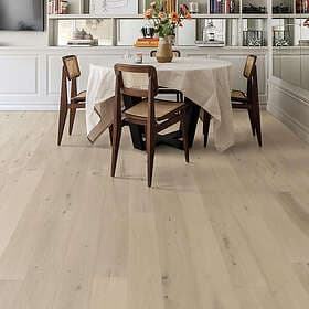 Kährs Parkettgolv Beyond Retro Loft White Ultramatt Lack Ek 1-Stav Trägolv Plank 151N9AEKM4KW200