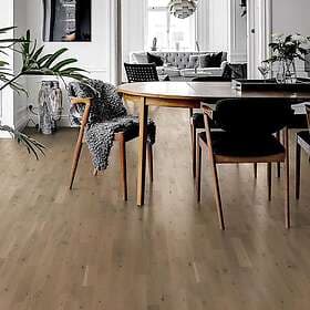 Kährs Parkettgolv Beyond Retro Frozen Hazelnut Ultramatt Lack Ek 3-Stav Trägolv Strip 153N6BEKQ4KW240