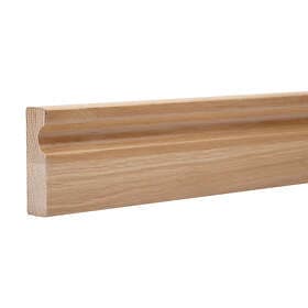 Lundbergs Handledare Ek 2300x30x100 massiv mattlack ek 25707