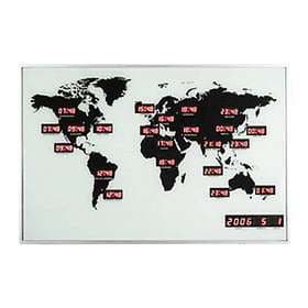 NexTime World Time Digit 55x36cm