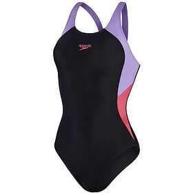 Speedo Colourblock Splice Muscleback Swimsuit (Dam)