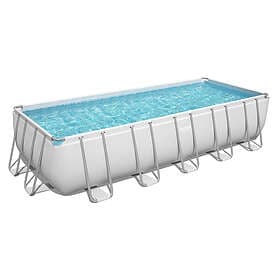 Bestway Poolpaket Power Steel 6,40m 2,74m 1,32m Rectangular Pool Set