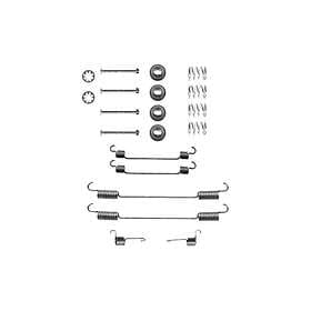 Autofren Seinsa Tillbehörssats, bromsbackar D31040A