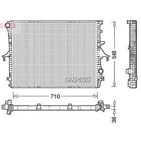 Denso Kylare, motorkylning DRM02026