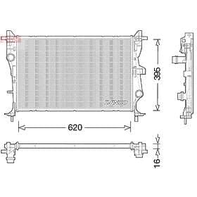 Denso Kylare, motorkylning DRM06038