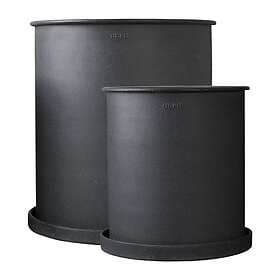 DBKD Plant pot kruka 2-pack Black