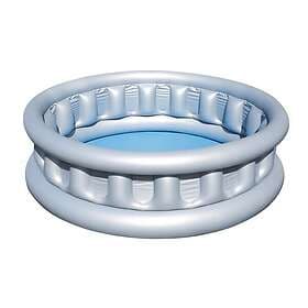 Bestway Pool Space Ship rund 152x43 cm silver