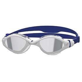 Zoggs Tiger Lsr+ Mirrored Smoke Swimming Goggles Vit,Blå Regular