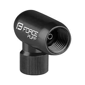 Force 90º Co2 Adapter Silver