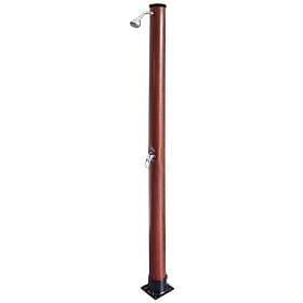 Gre Wood Like Solar Shower Pvc 20l Brun 20 Liters