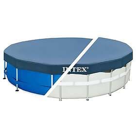 Intex Round Pool Cover Silver 457 cm