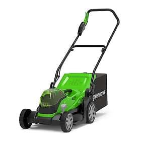 Greenworks 24V+24V Batteridriven Gräsklippare 36cm (Utan Batteri)